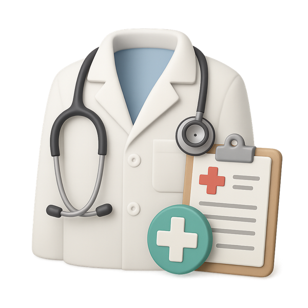 Médicos de Verdade background graphic